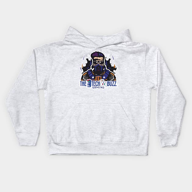 The Tech Buzz Gaming Avatar T-Shirt Kids Hoodie by The Tech Buzz